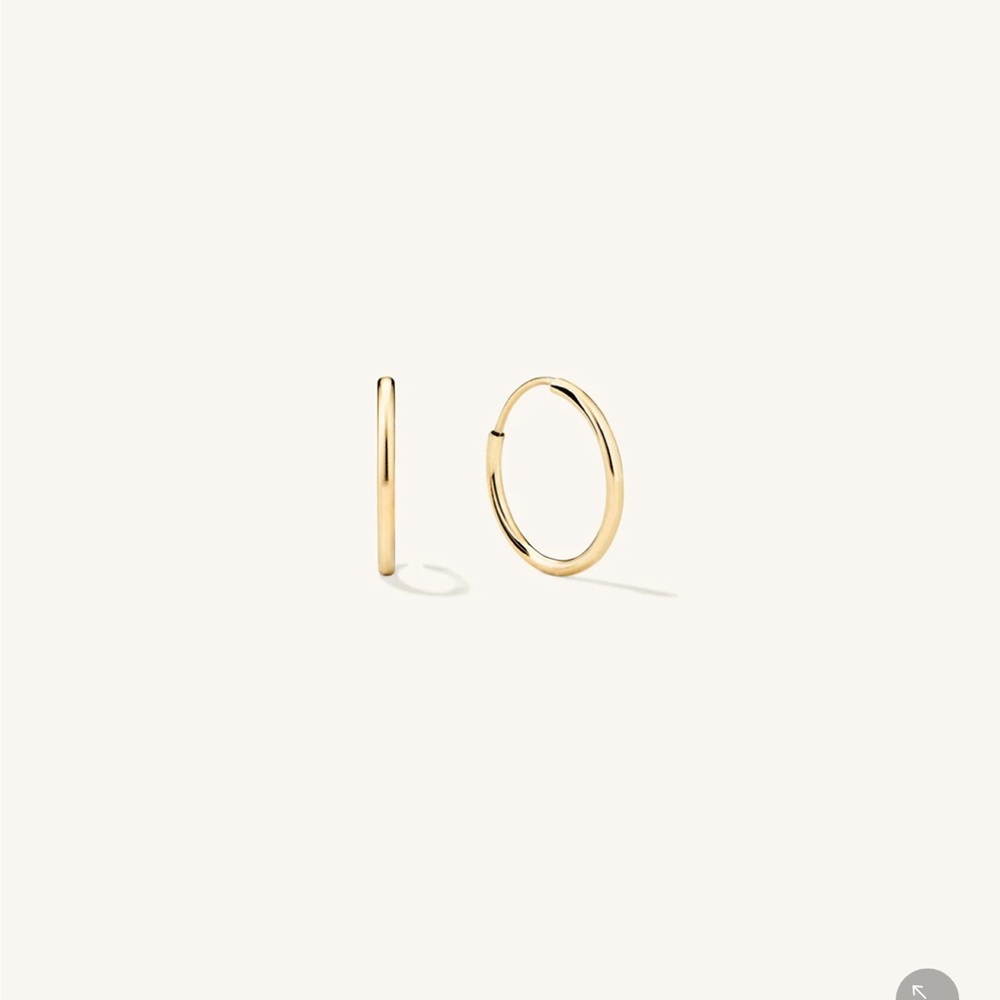 Mejuri Gold Small Hoops